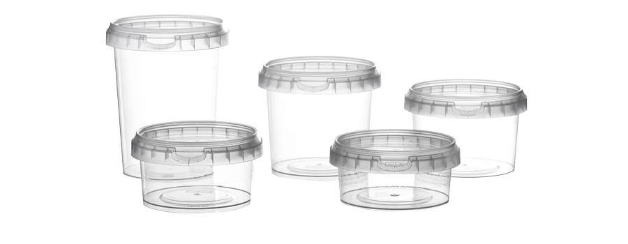 TP95 - round containers with safety closure